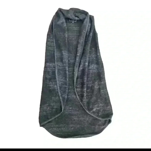 Lucky Brand Womens Gray Wool Blend Long Cozy & Stylish Layering Vest XS/S - Picture 8 of 15